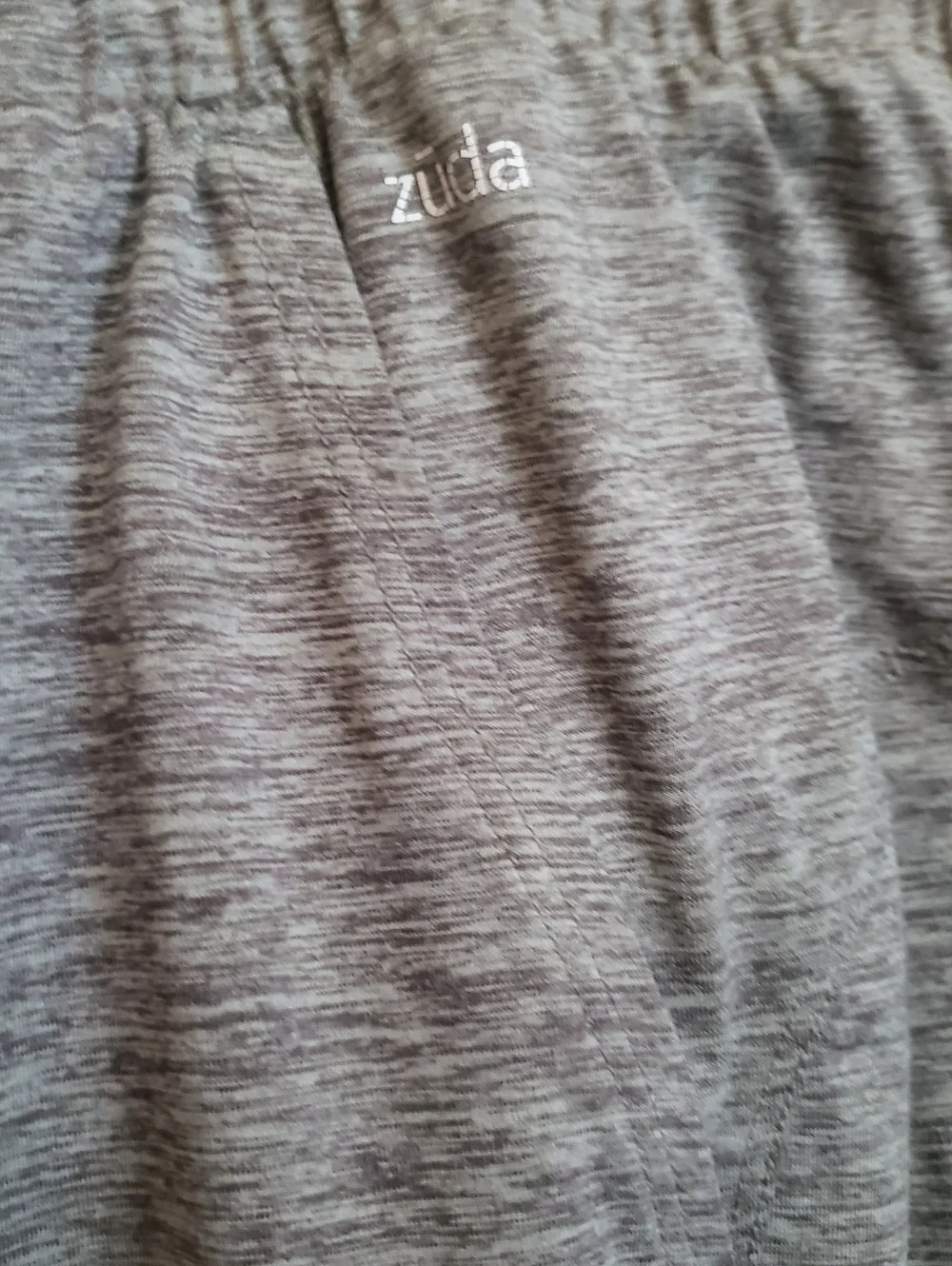 zuda Z-Cool Shorts Pockets Heather Gray XXL / US 20-22 * Very Good - Picture 3 of 5